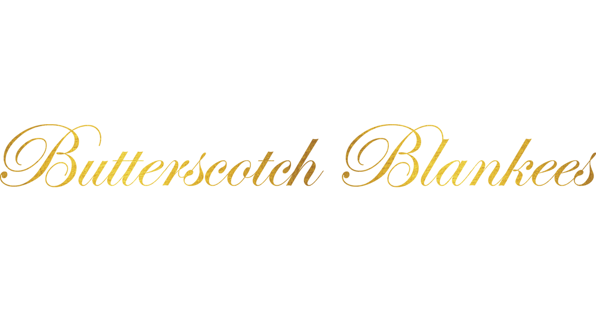 Initial & Blocks Blanket - Butterscotch Blankees – Butterscotch