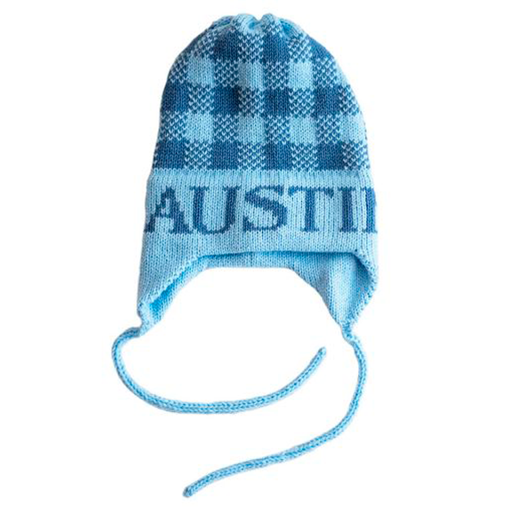Gingham Hat - Regular or Earflap