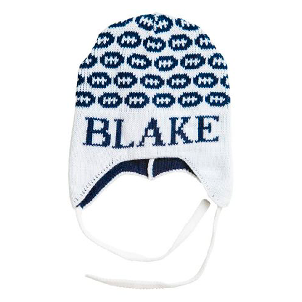 Mini Footballs Hat - Regular or Earflap