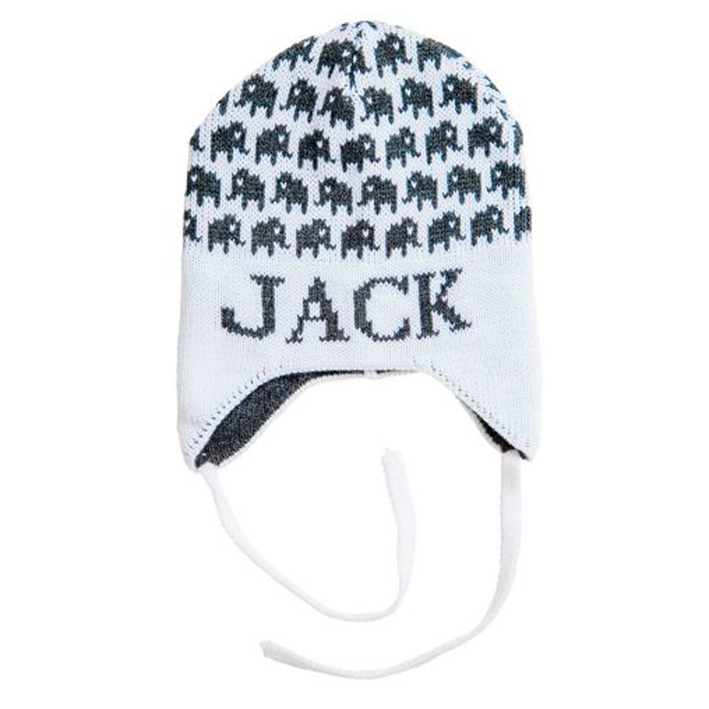 Mini Elephants Hat - Regular or Earflap