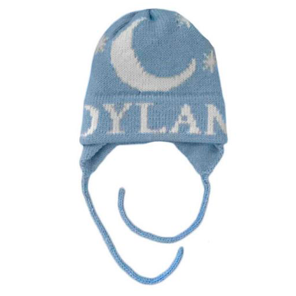 Moon & Stars Hat - Regular or Earflap