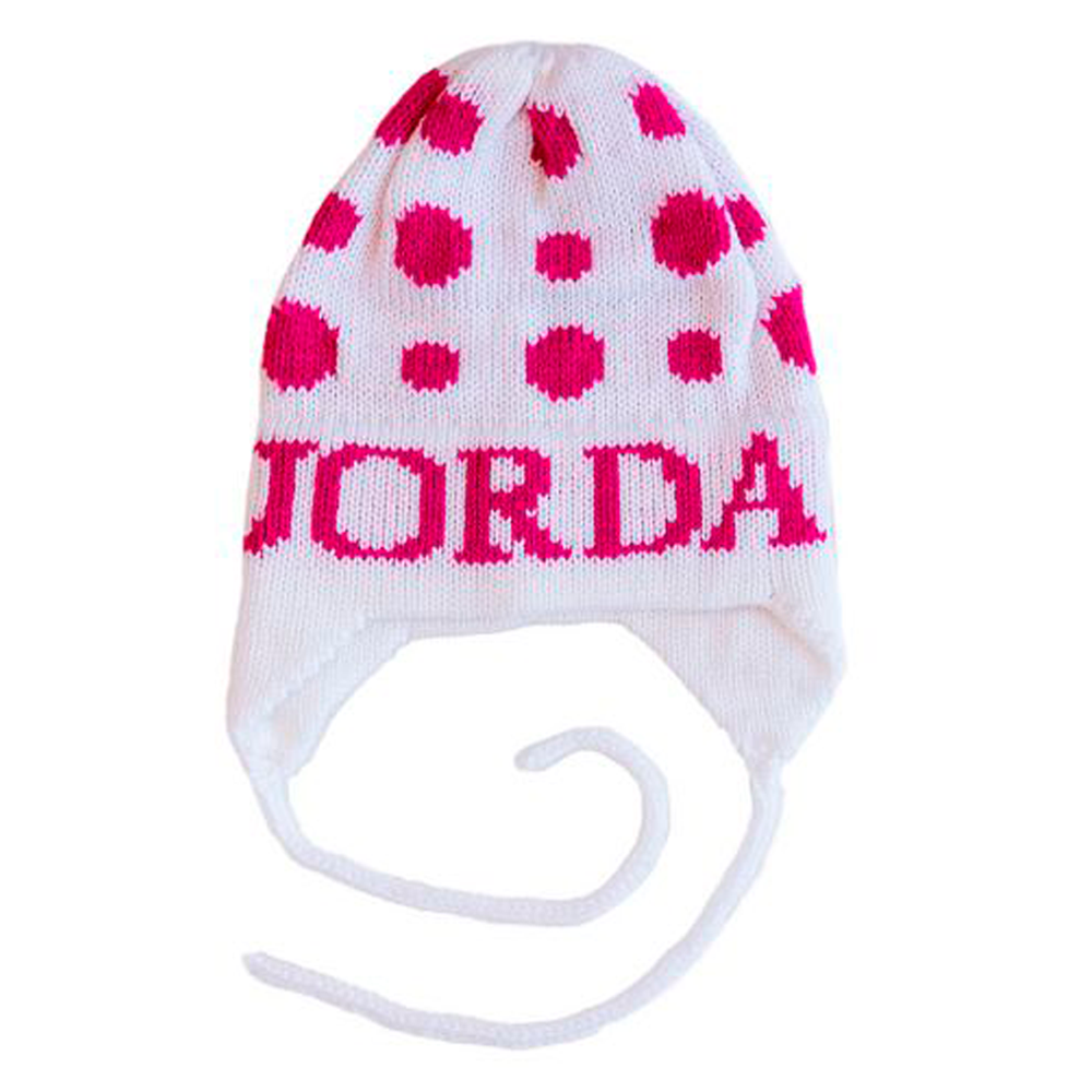 Polka Dot Hat - Regular or Earflap