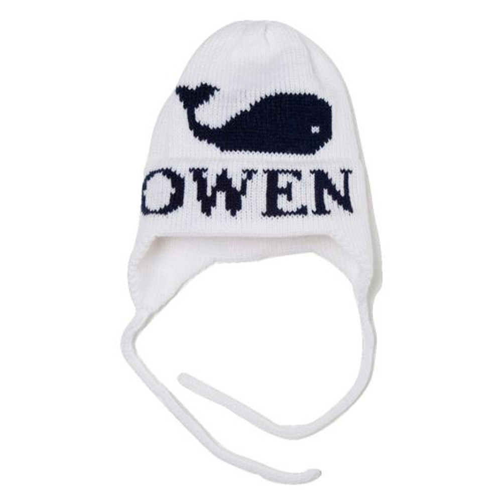 Single Whale Hat - Regular or Earflap