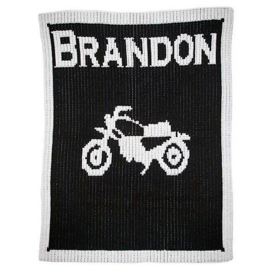 Vintage Motorcycle Blanket
