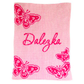 Butterfly Stroller Blanket