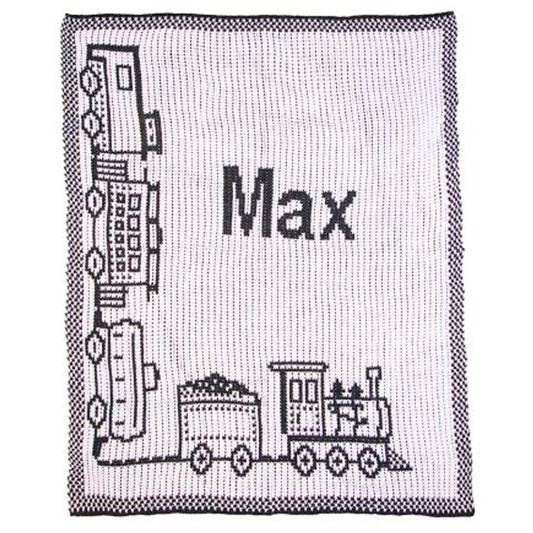 Choo Choo Train Blanket