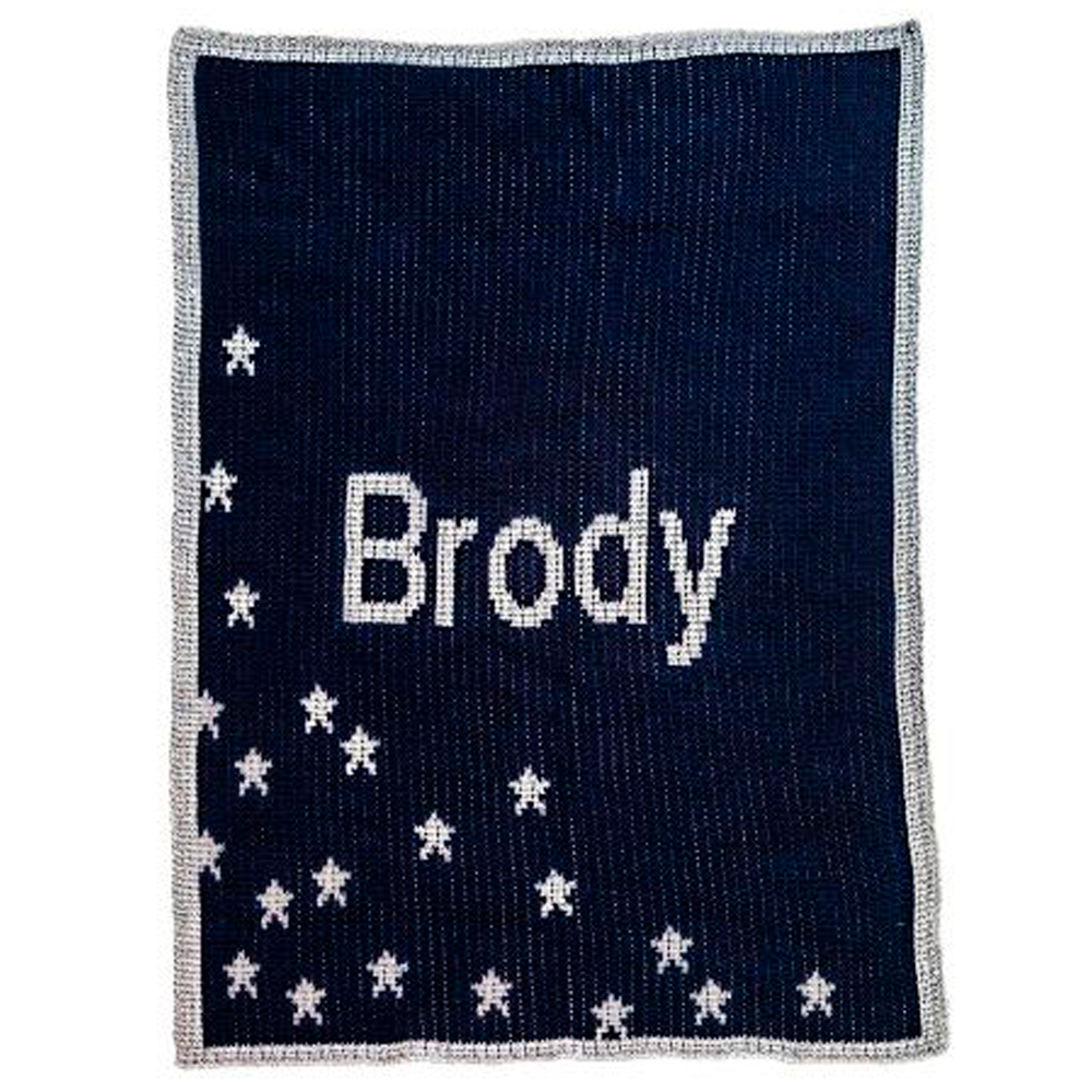 Metallic Sprinkled Stars Stroller Blanket Butterscotch Blankees