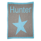 Single Star & Name Blanket