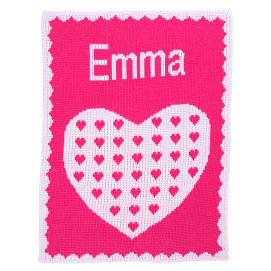 Heart on Heart Blanket