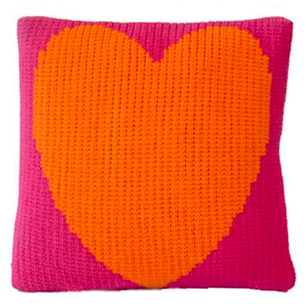 Single Heart Pillow Non-Personalized