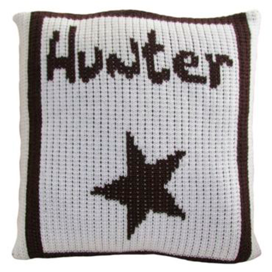 Single Star & Name Pillow