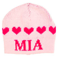 String of Hearts Hat - Regular or Earflap