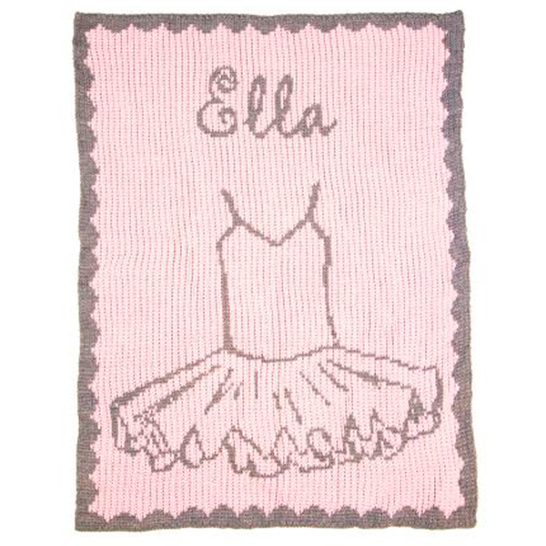 Ballerina best sale baby blanket